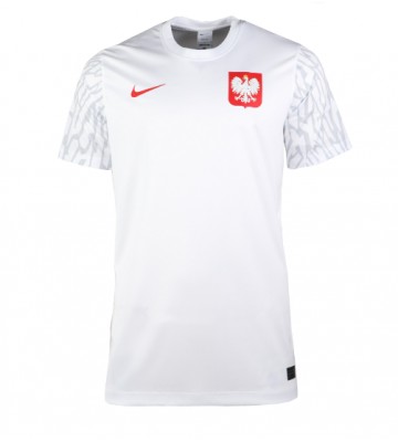 Maillot de foot Pologne Domicile Femmes Monde 2022 Manches Courte